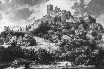 pohled od jihu ( © Napoleona Orda, 2. pol. 19. století)