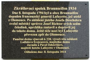 Lafayettův dům v Ryžovišti ( © Pavel Vítek 10/2015)