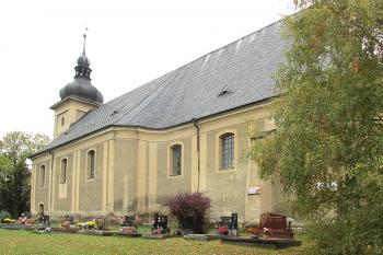Kostel Neposkvrněného Početí Panny Marie ve Starém Městě u Bruntálu ( © Pavel Vítek 10/2015)