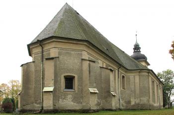 Kostel Neposkvrněného Početí Panny Marie ve Starém Městě u Bruntálu ( © Pavel Vítek 10/2015)
