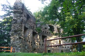 Dalečín - zřícenina hradu (© Pavel Jarý, 10.08.2009)