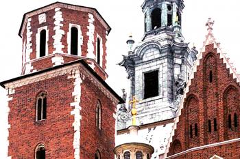 Katedrála sv. Stanislawa a sv. Waclawa v Krakově (© Pavel Vítek  07/2012)