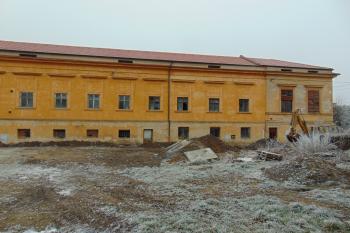 Západní křídlo zámku (© Dušan Dohňanský 01/2021)