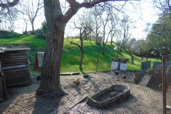 Vnější strana valu od sv. (© Dušan Dohňanský  04/2021)