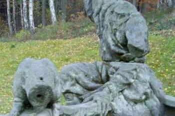 Kristus rozmlouvající se samaritánkou (2003 © Lenka Daňková)