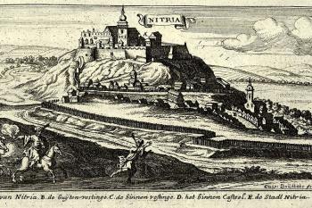 Nitra, autor Gaspar Bouttats, cca 1690 (© zdroj: https://cs.wikipedia.org)
