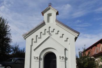 Úvodní kaple křížové cesty po rekonstrukci (© Johannes Cladis, 12/2014)