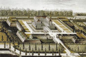 pohled od jihovýchodu (© Leopold Schmalhofer, 1801)