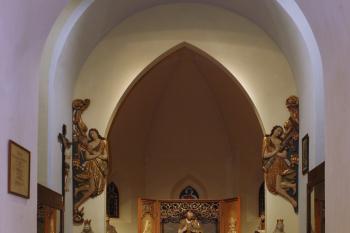 Expozice věnovaná kultuře a vzdělanosti severního Plzeňska v Mariánské Týnici. (© Václav Podestát, 04/2012)