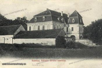 Zámek na dobové pohlednici. (© zdroj: http://www.slovenskehrady.sk)
