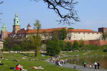 Hrad Wawel v polském Krakově (© Pavel Vítek  07/2012)