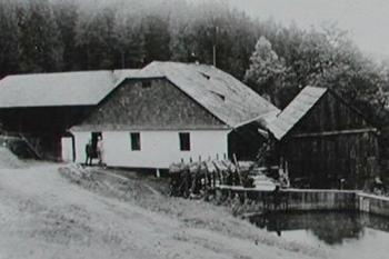Schwarzmühle na Odře - 30.léta ( © zdroj: http://www.html.libavsko.eu)
