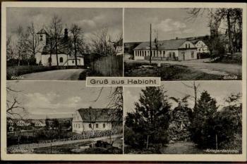 Historická pohlednice. (zdroj: https://germanpostalhistory.com)
