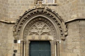 detail jižního prtálu ( © Jan P. Štěpánek 03/2016)