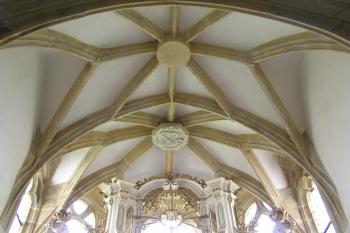 klenba presbytáře kapitulní síně (© Karel Husák, 07/2006)
