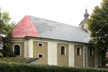Kostel sv. Jana Křtitele v Ryžovišti ( © Pavel Vítek 10/2015)