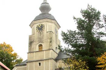 Kostel sv. Jana Křtitele v Ryžovišti ( © Pavel Vítek 10/2015)