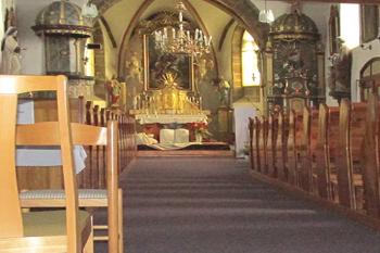 Kostel sv. Martina v Dolním Újezdu ( © Pavel Vítek 05/2016)