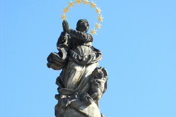 Morový sloup na moravskotřebovském náměstí ( © Pavel Vítek 05/2016)