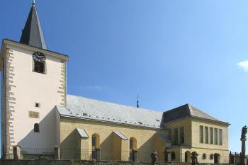 Kostel sv. Jiří v Kunčině ( © Pavel Vítek 05/2016)