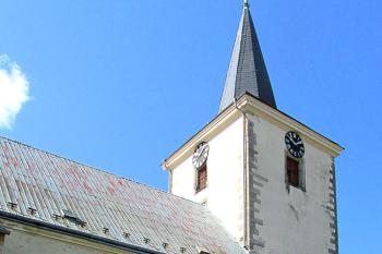 Kostel sv. Jiří v Kunčině ( © Pavel Vítek 05/2016)