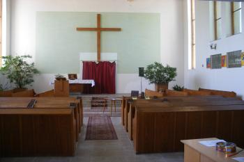 Husův sbor Čerčany - interiér (© Jiří Špaček, 06/2016)