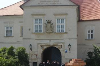 Maltézští rytíři vítají hosty na zámku. ( © Luděk Vláčil 07/2016)