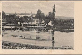 Dobová pohlednice 1907 (© zdroj: http://www.fotohistorie.cz)