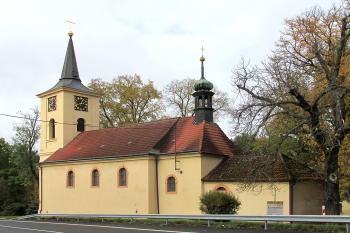Kostel sv. Havla v Tuchlovicích u Kladna (© Pavel Vítek 10/2020)