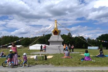 Buddhistická stúpa (© Jiří Špaček, 07/2016)