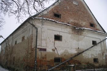 Bludoveček-barokní sýpka na místě letohrádku (© Vlastislav Mareček, 01/2016)