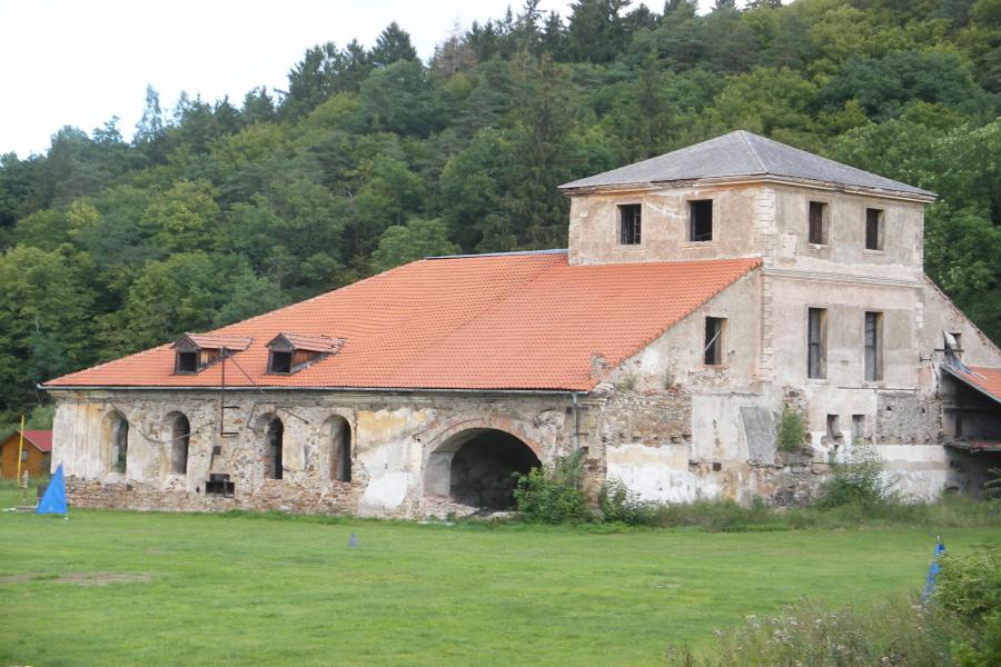 dřevouhelná vysoká pec Barbora