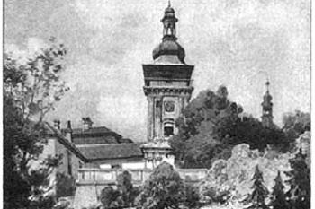 Pohled na Nové Benátky z parku (A.Sedláček X./237)
