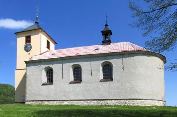 Kostel sv. Rocha v Nové Vsi u Kunčiny ( © Pavel Vítek 05/2016)