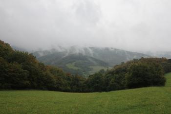 Pohled od hradního vrchu (© Luděk Vláčil 09/2016)