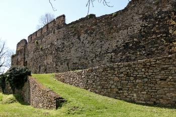 severozápadní nároží opevnění (© Pavel Zany Komárek 16. 4. 2016)