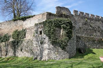 severozápadní nároží opevnění (© Pavel Zany Komárek 16. 4. 2016)