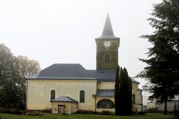 Kostel sv. Jiljí v Huzové (© Pavel Vítek 10/2015)