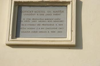 Horšice - kostel sv. Matěje (© Jiří Špaček, 9/2016)