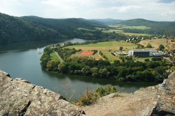 Pohled z Albertovy skály (© Simona Kidlesová, 9/2008)