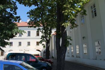 Znojmo-konventy minoritů, později františkánů a klarisek s kostelem Nanebevzetí P. Marie (© Vlastislav Mareček, 08/2015)
