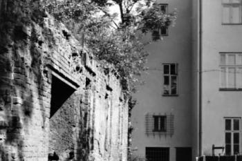 Mlýnský náhon před podtečením Hlavní ulice - 1959 ( © Státní okresní archiv ve Frýdku-Místku )
