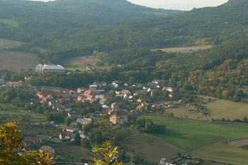 Pohled z hradu Ostrý (© Prudký Martin, 09/2008)