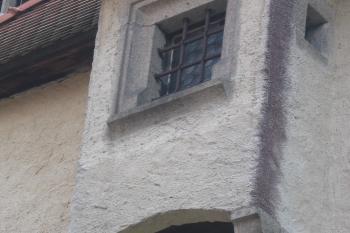 arkýř na 2. hradní bráně (© Jaroslav Špiroch, 07/2015)