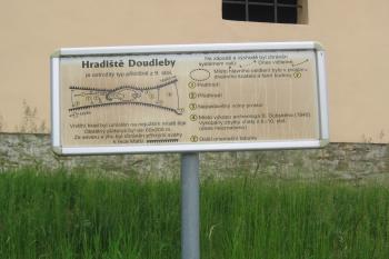 Mapa hradiště (© Jaroslav Špiroch 05/2020)