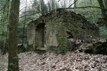 ruina márnice (vozovny) (© Stanislav Drda 04/2017)