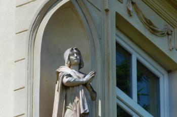 socha sv. Víta od sochaře J. Mandra ( © František Kinař 05/2017)