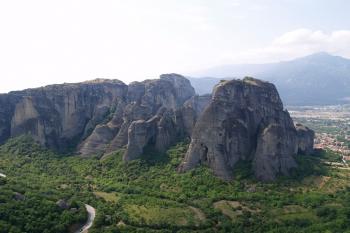 úchvatný výhled z monastýru (© Luděk Vláčil 05/2012)