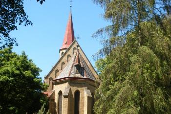 N. Bydžov - kostel P. Marie Sedmibolestné (© Jiří Špaček, 06/2017)
