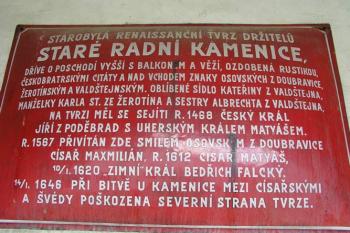 Informační cedule ( © Roman Řezáč 06/2004)